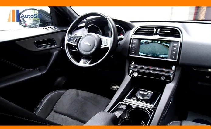 Jaguar F-Pace cena 145555 przebieg: 97010, rok produkcji 2016 z Poznań małe 781